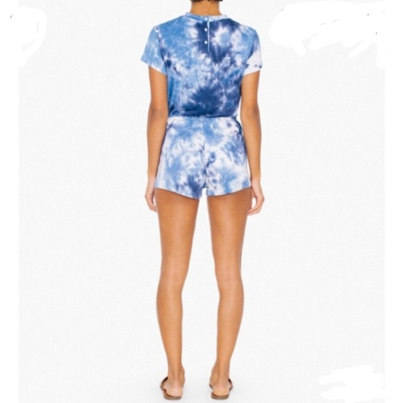 American Apparel tie dye jumper shorts - Picture 2 of 8
